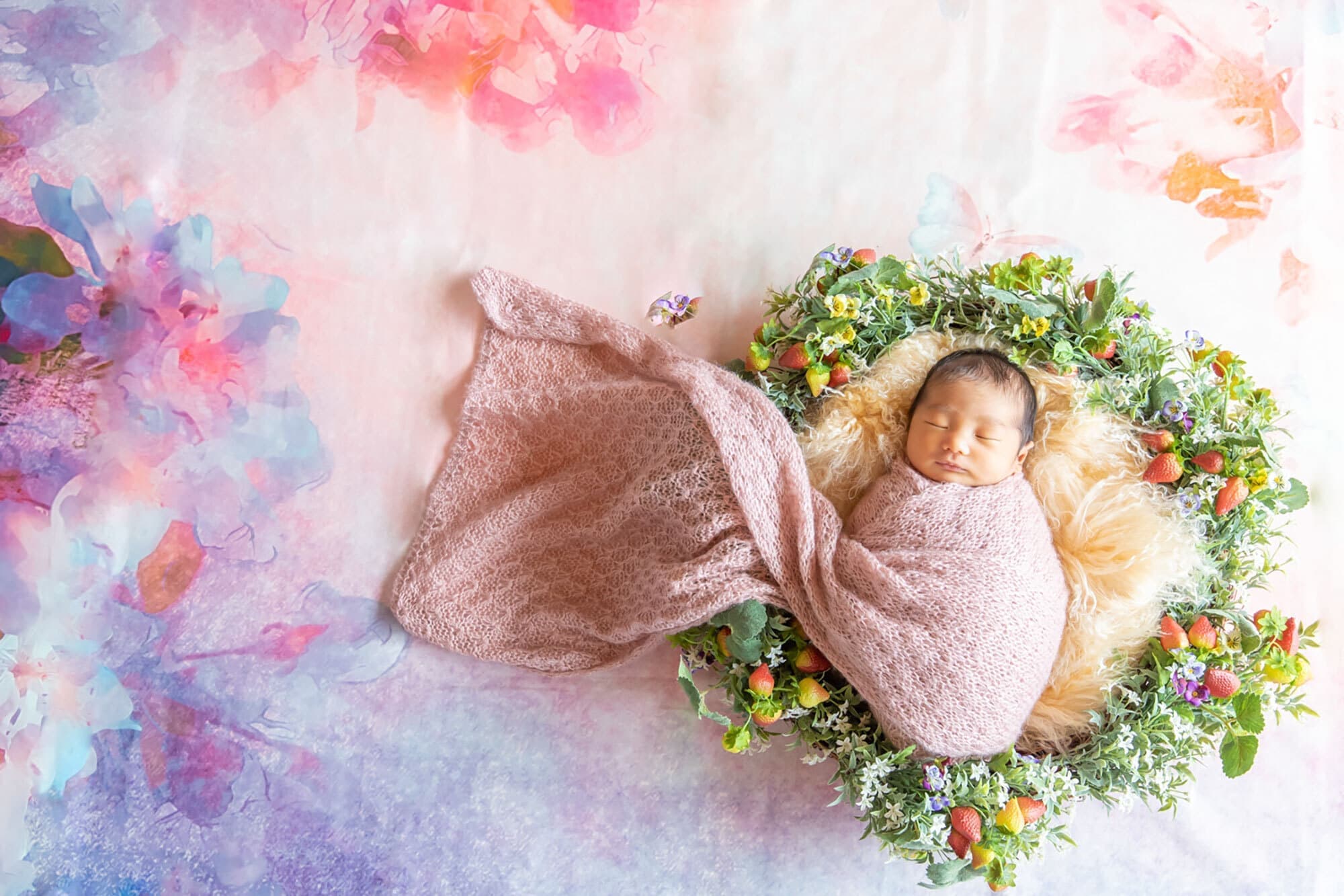 横浜でニューボーンフォト