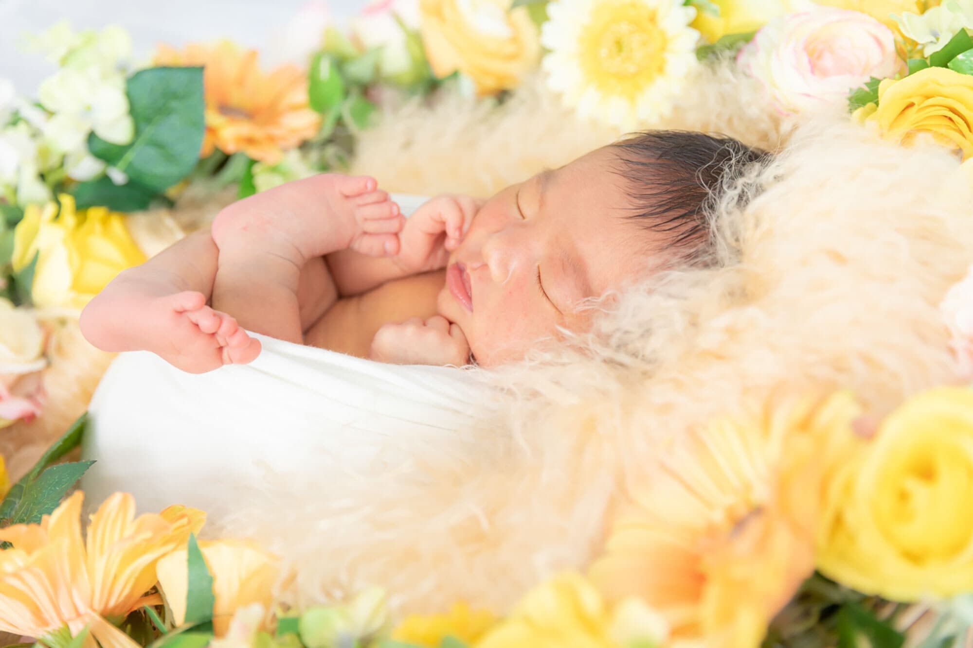 横浜でニューボーンフォト