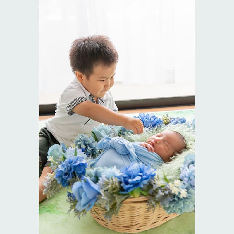 横浜でニューボーンフォト