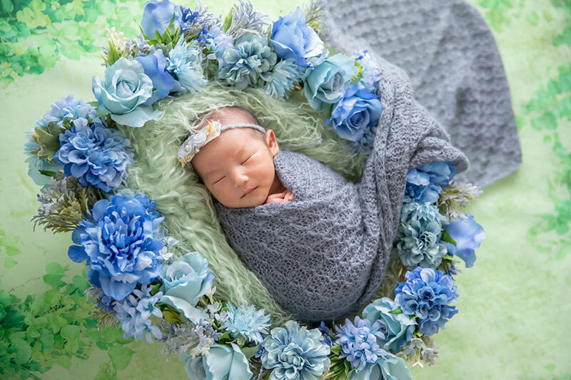 横浜でニューボーンフォト