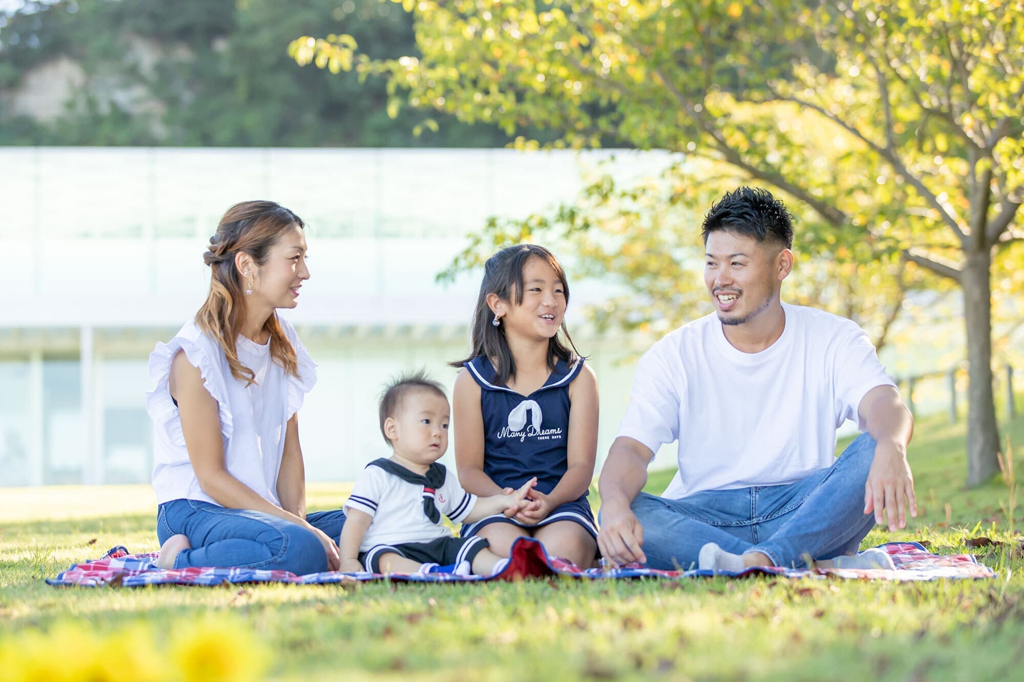 横浜で家族写真の出張撮影
