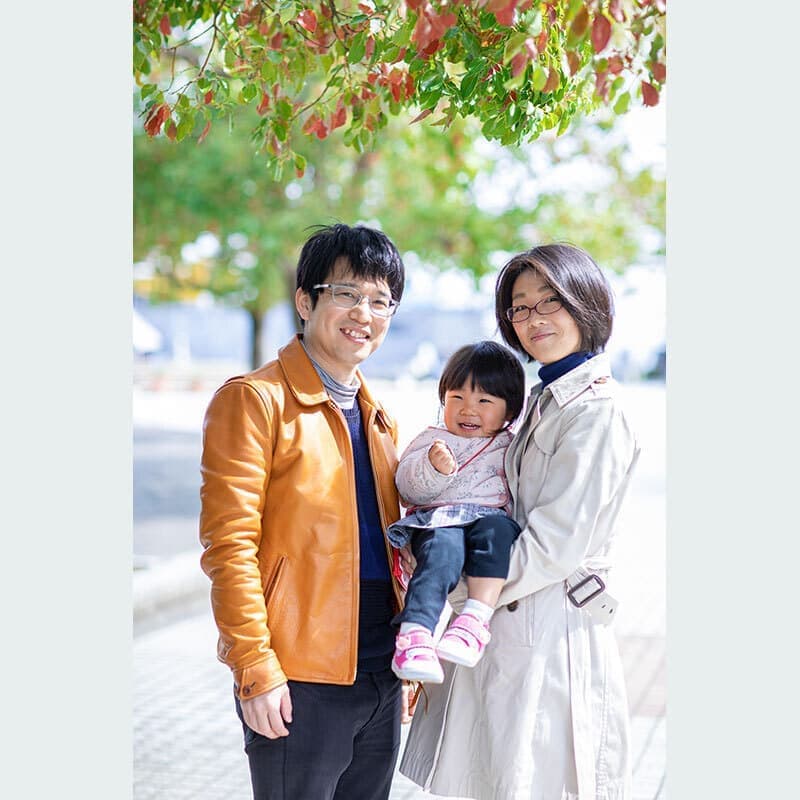 横須賀で家族写真の出張撮影