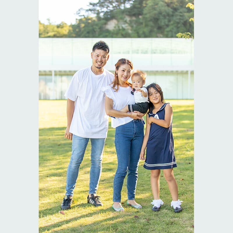 横浜で家族写真の出張撮影