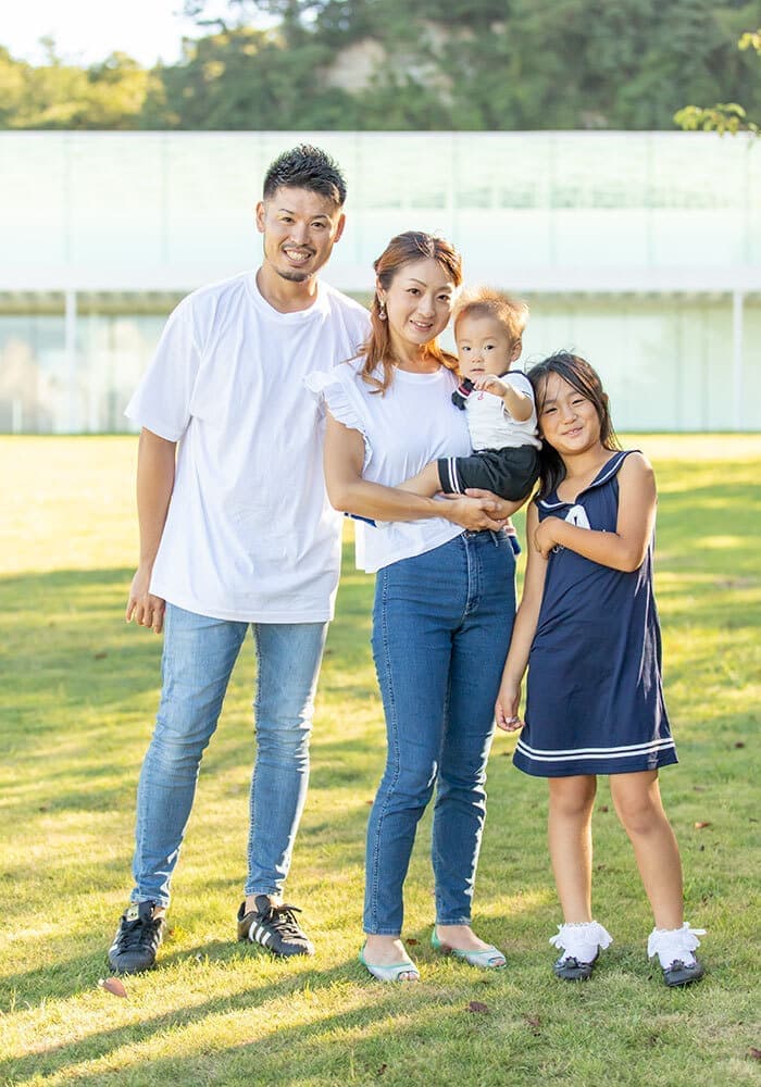 横須賀で家族写真