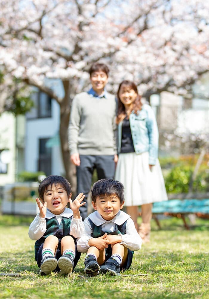 横浜で家族写真