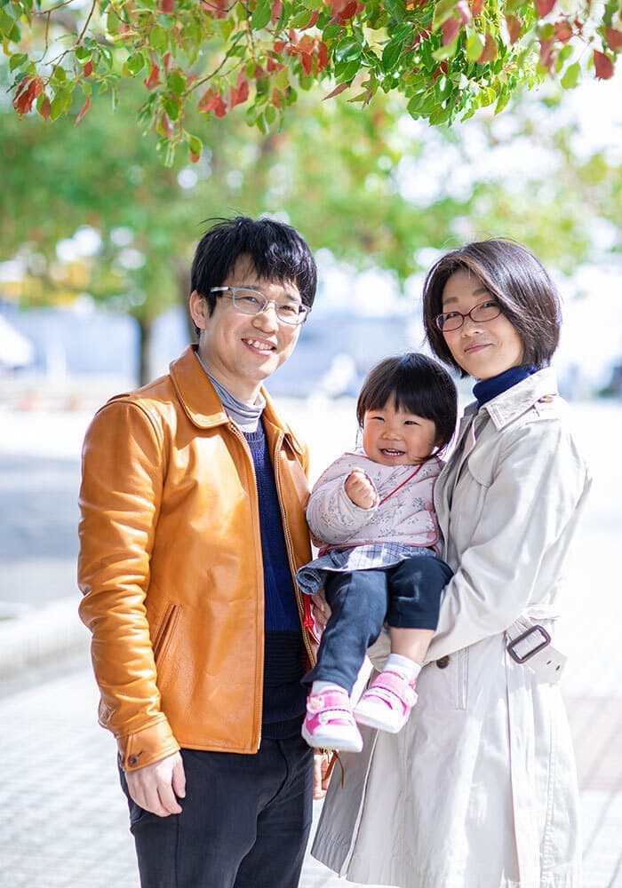 横浜で家族写真