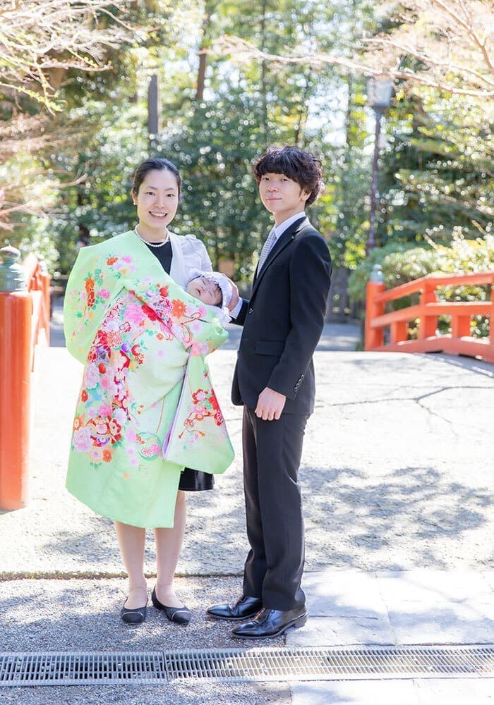 鶴岡八幡宮でお宮参り出張撮影