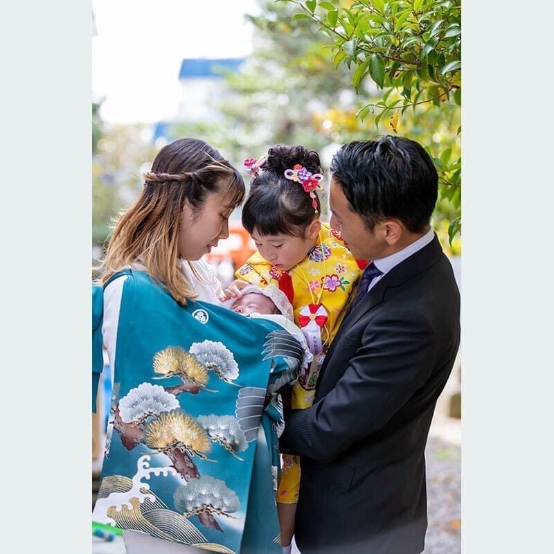 久里浜天神社お宮参り出張撮影
