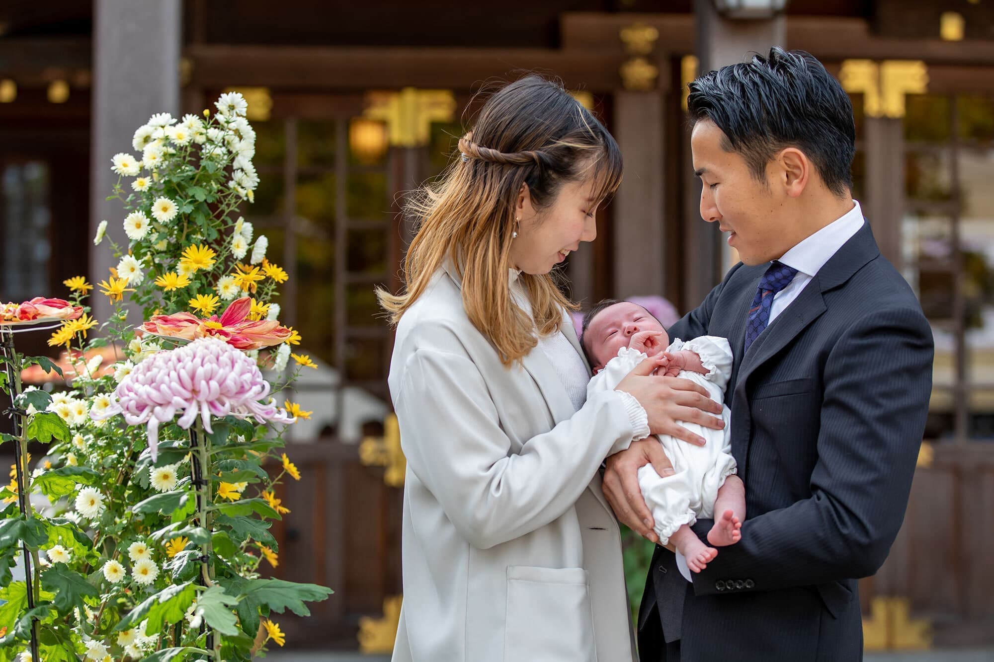 久里浜天神社お宮参り出張撮影