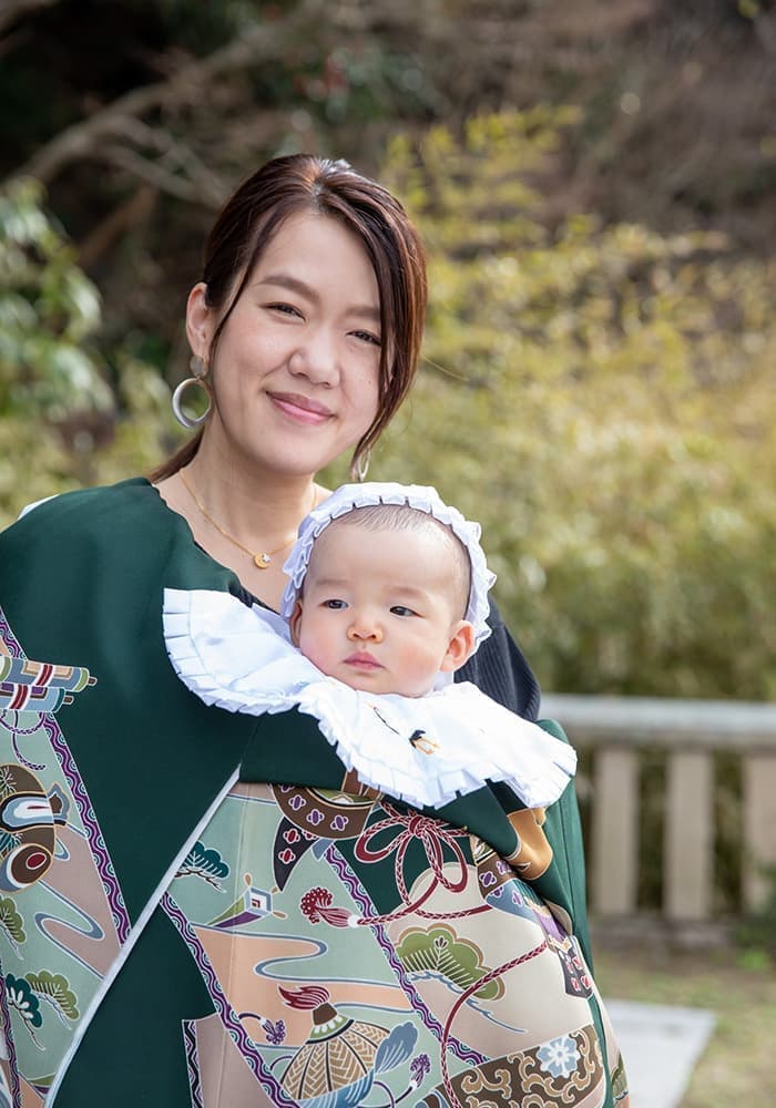 鶴岡八幡宮でお宮参り出張撮影