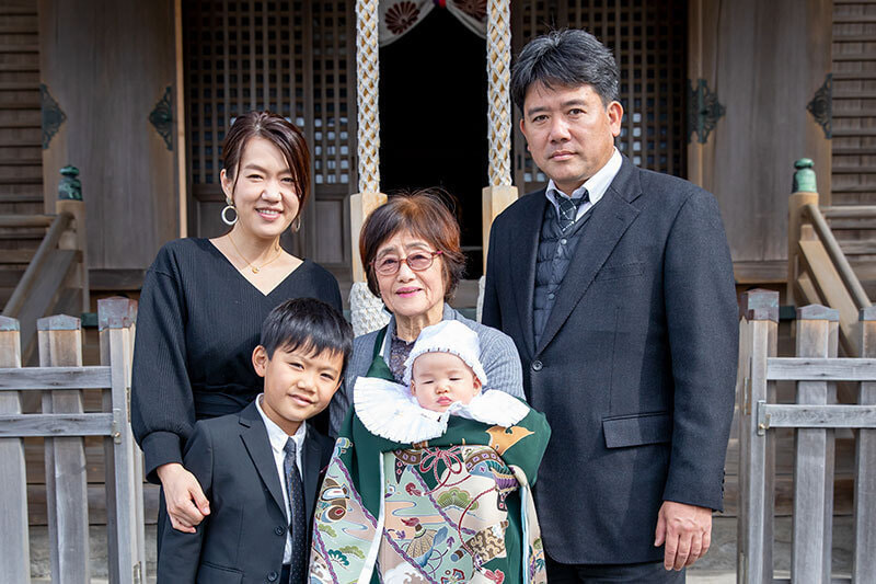 東叶神社お宮参り出張撮影