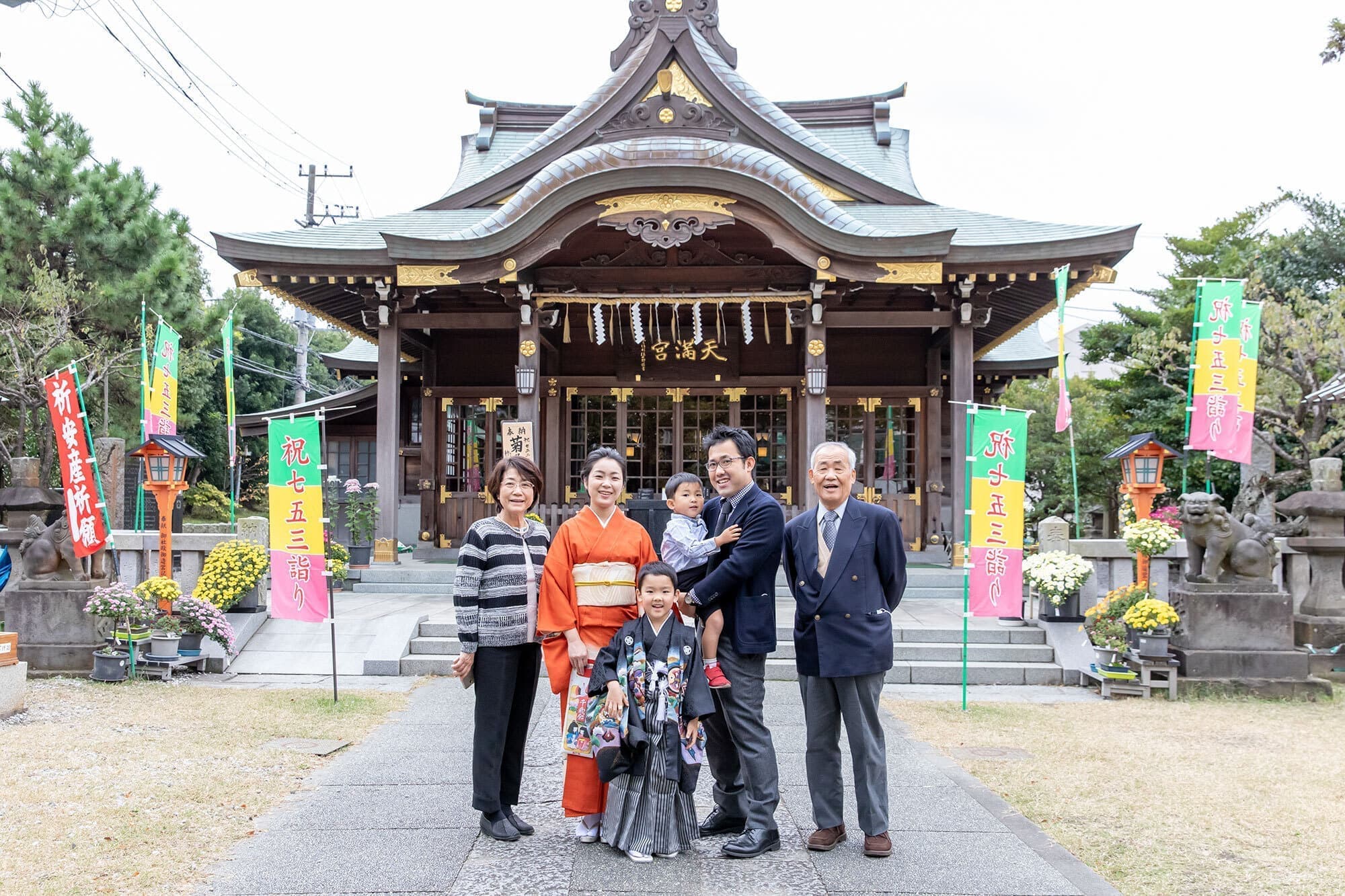 伊勢山皇大神宮七五三出張撮影