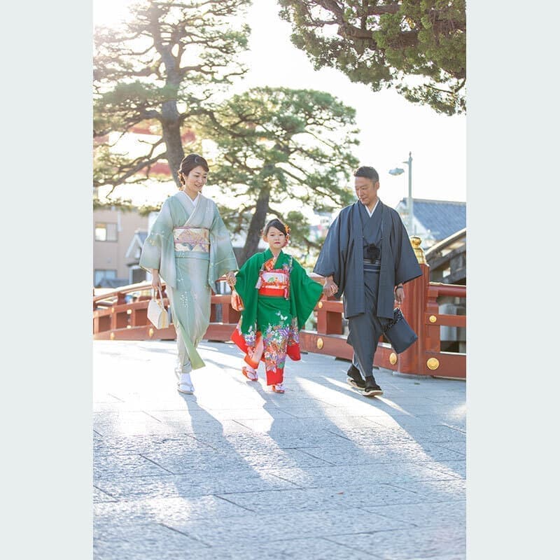 鶴岡八幡宮七五三出張撮影